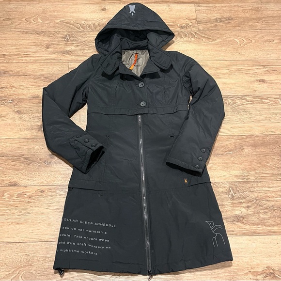 Cop Copine Jackets & Blazers - COP COPINE Hooded Tall Puffer PARKA